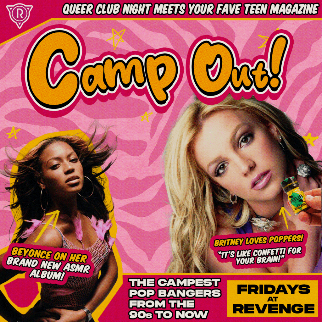 Camp Out! Fridays @ Revenge