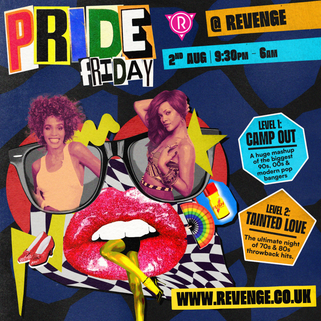 Pride Friday: Camp Out x Tainted Love @ Revenge