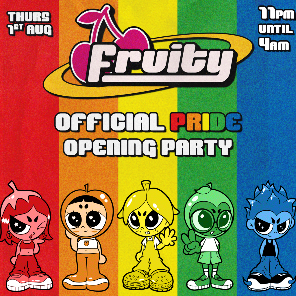 Pride Thursday: Fruity Opening Party @ Revenge