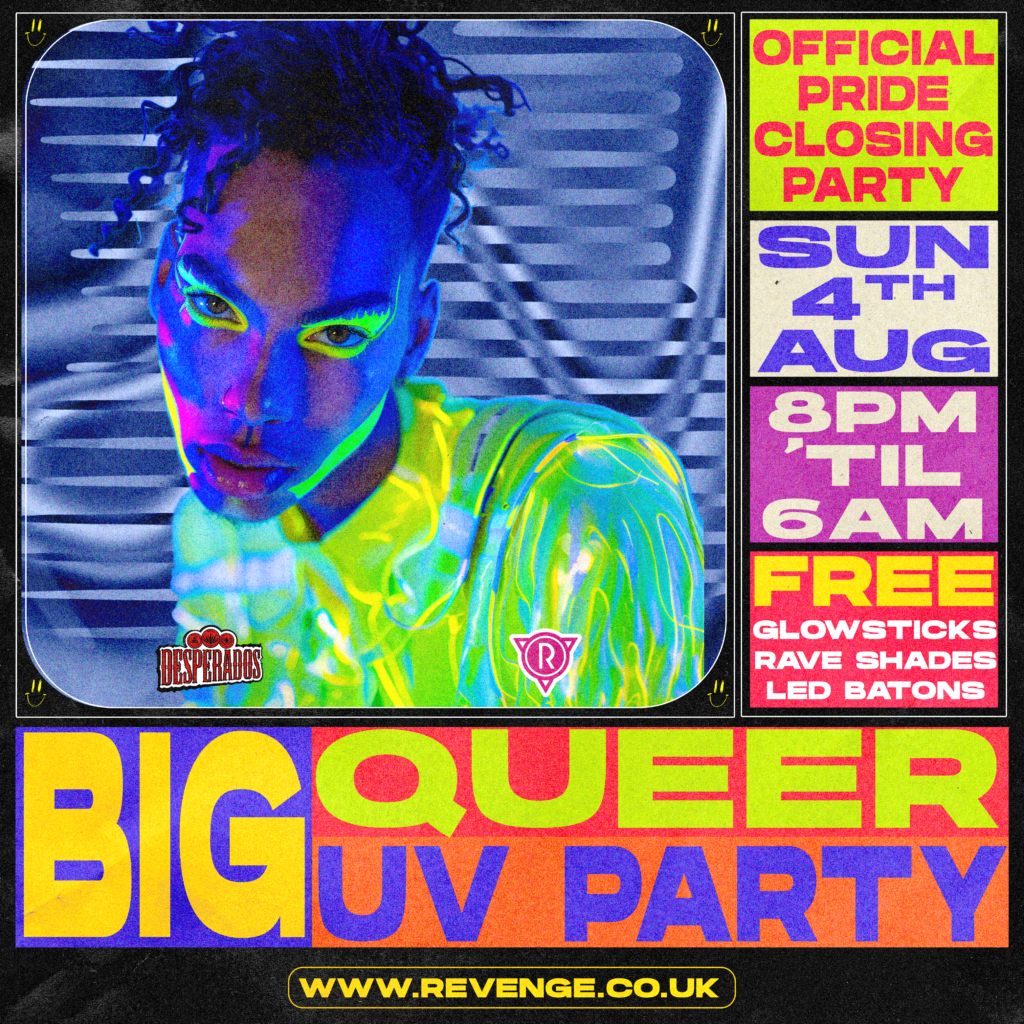 Pride Sunday: Big Queer UV Party @ Revenge